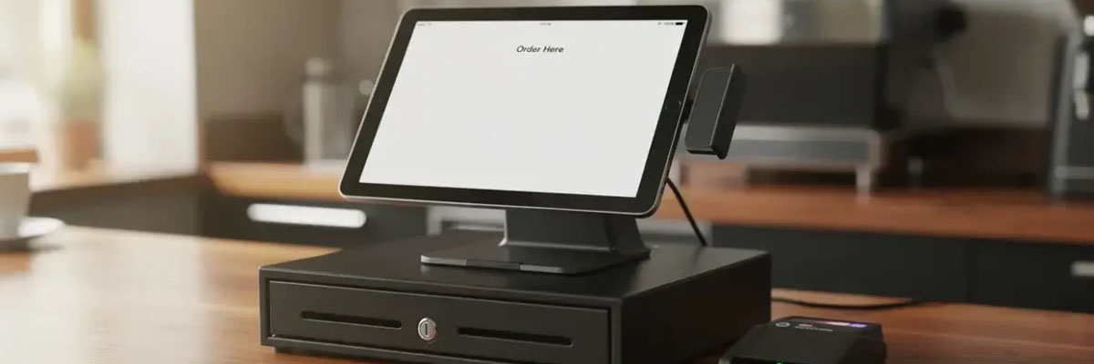 POS Machine with Cash Drawer