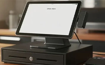POS Machine with Cash Drawer